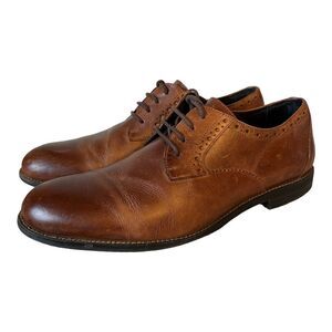 👞 Stacey Adams Men’s Brown Leather Oxfords size 9W